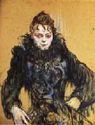Henri De Toulouse-Lautrec, Woman with a Black Boa